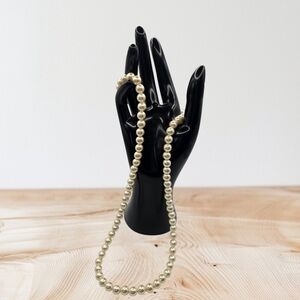 1920s Vintage 24" FAUX Pearl Necklace